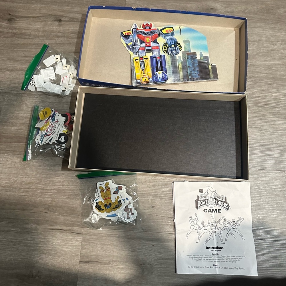 Vintage Power Ranger Boardgame - Picture 3 of 7